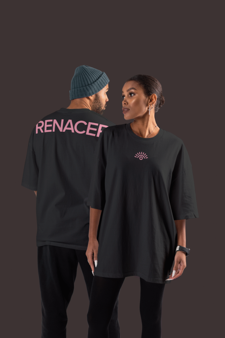 Mockup camisas logo rosa